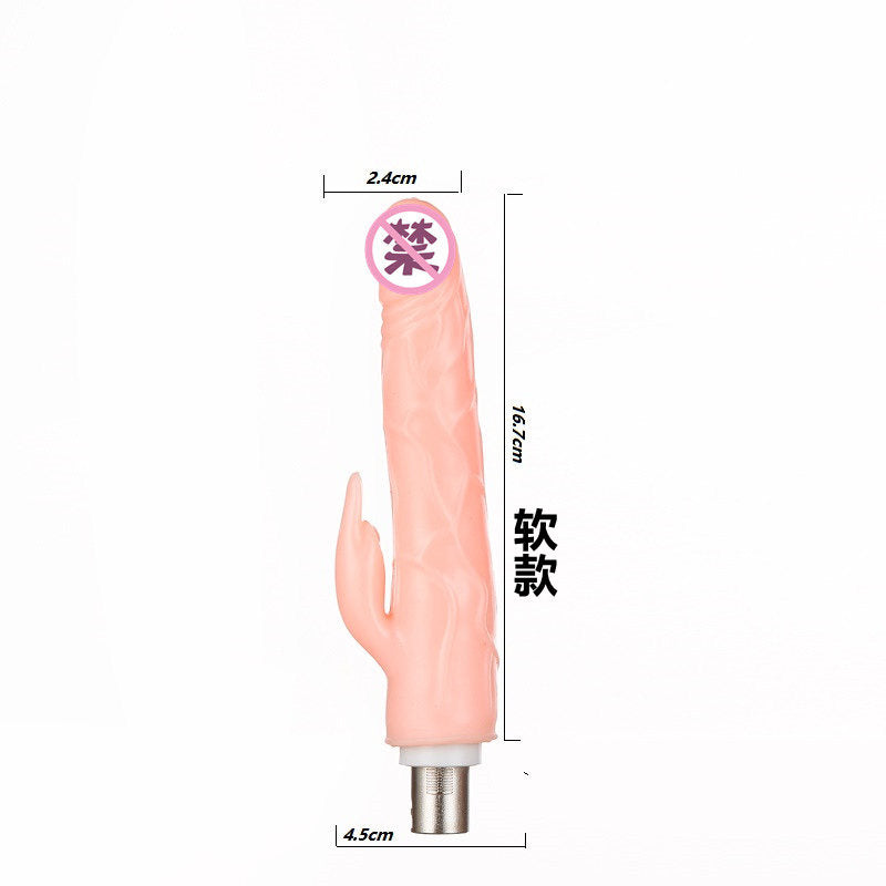 Woman's Masturbator - soft plastic and silicone dildo