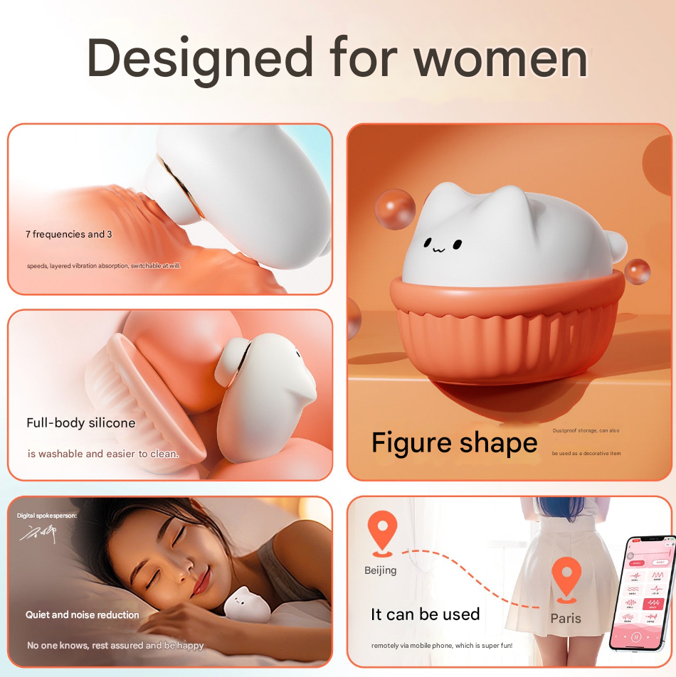 Women's masturbator - vibrator