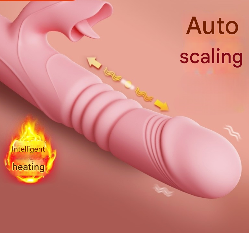 The second generation telescopic heating electric vibrator