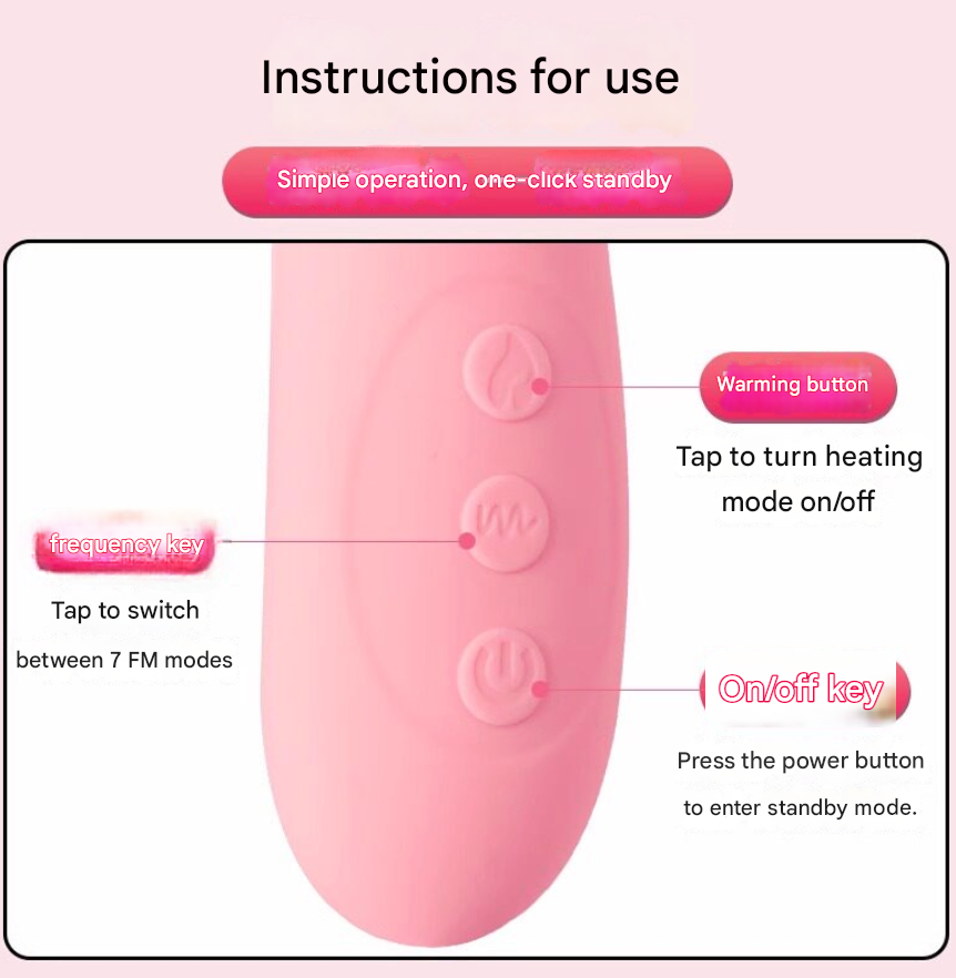 The second generation telescopic heating electric vibrator