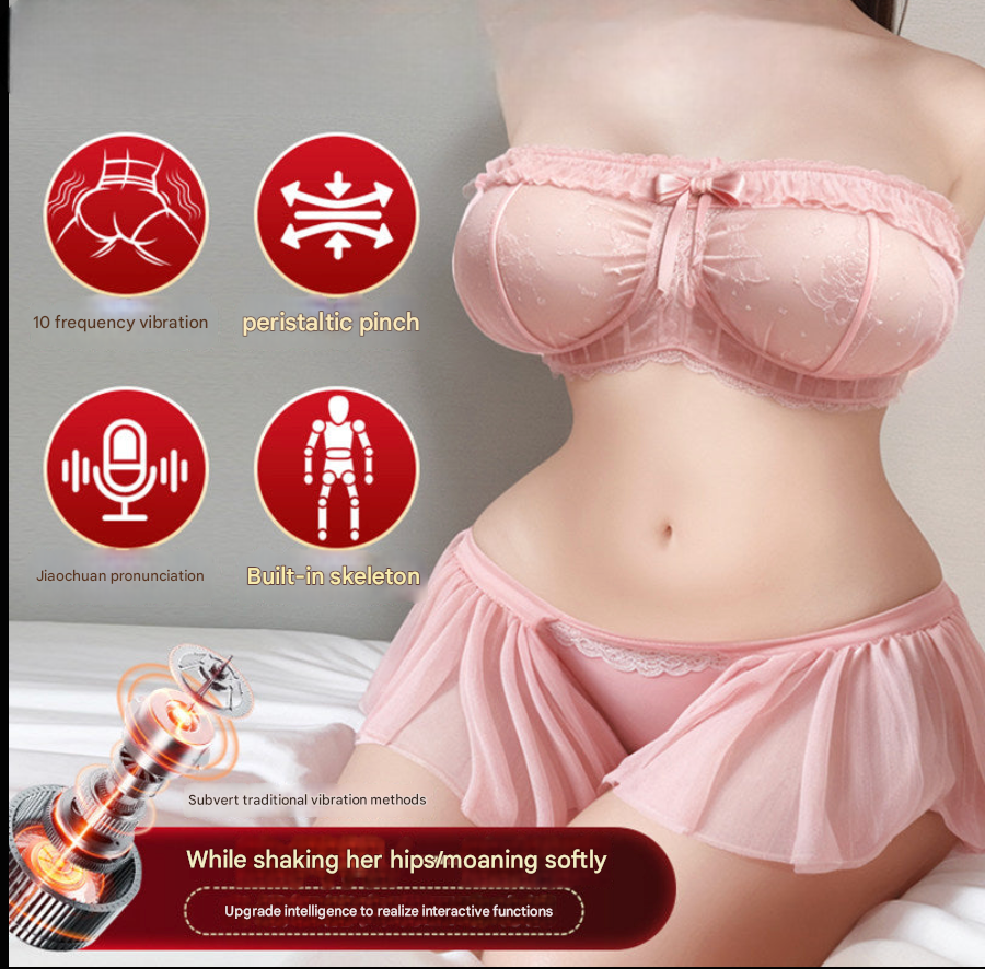 Male masturbator - realistic vagina and buttocks (10 frequencies + verbal moaning + skeleton movement)