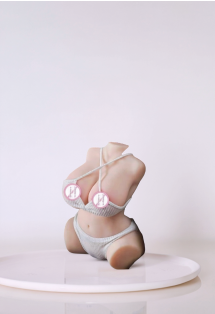Male masturbator - half realistic body