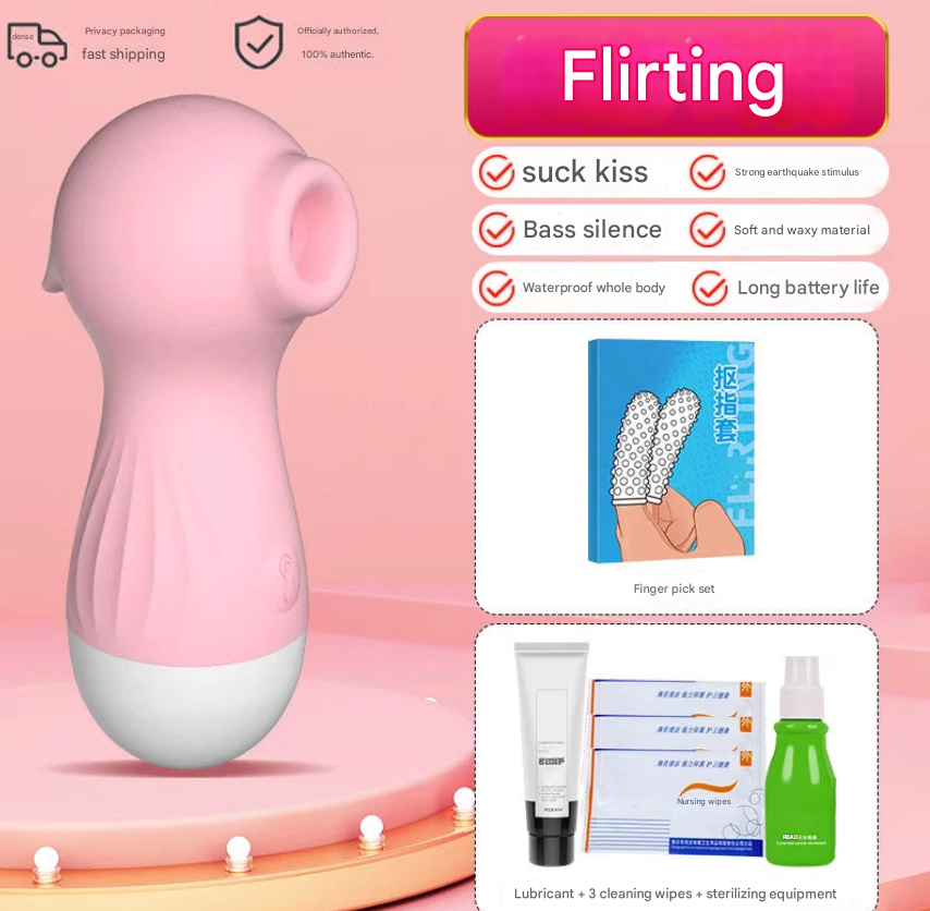 Woman's masturbator - Sucking vibrator