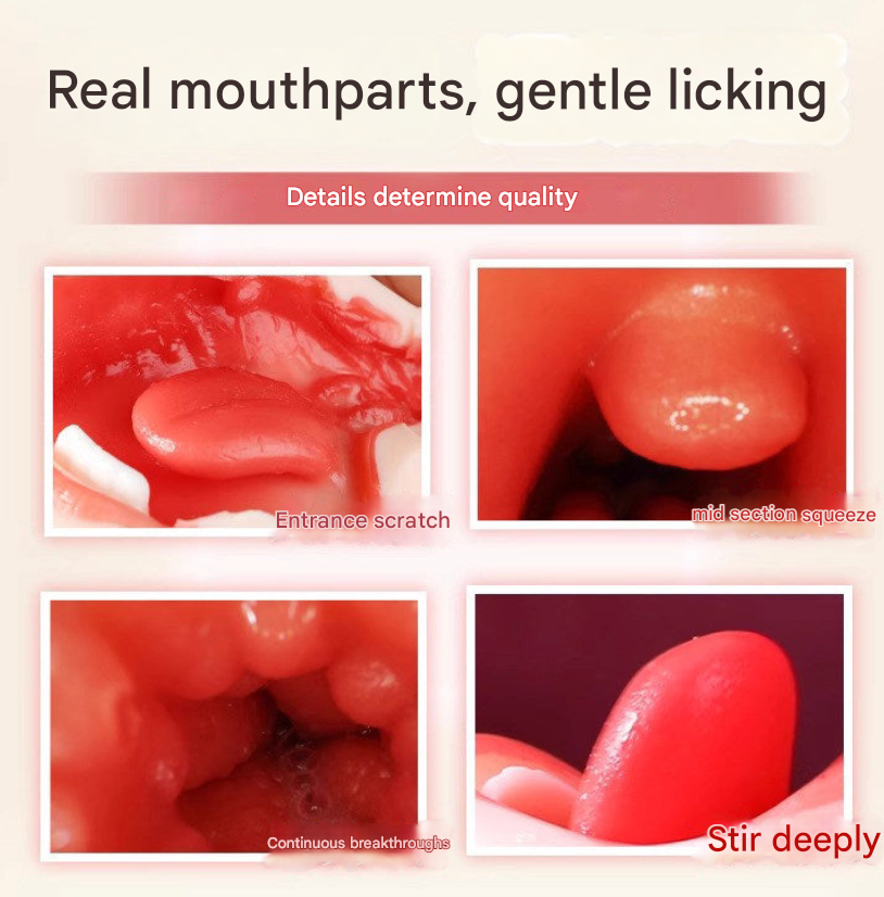 Male Masturbator - Realistic blowjob + anal + vagina