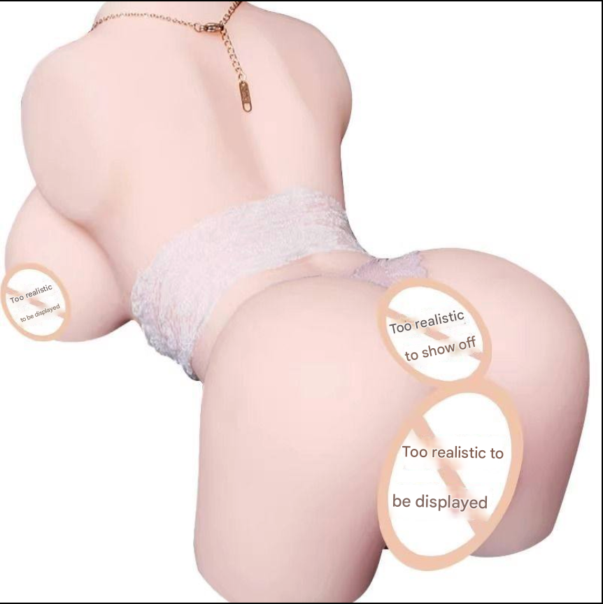 Male Masturbator - half body (breasts + butt)