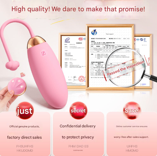Women's masturbator - Vibrating eggs - silent remote control masturbator orgasm