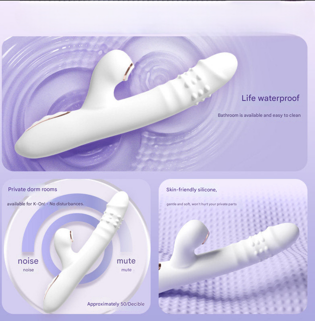Woman's masturbator - silent + waterproof